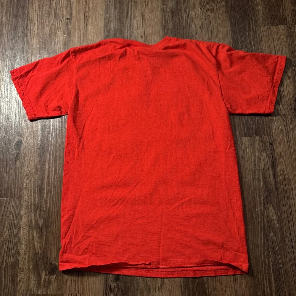 Vintage 1998 Super Bowl XXXII Lee Sport Red Graphic T-Shirt Mens Medium NFL